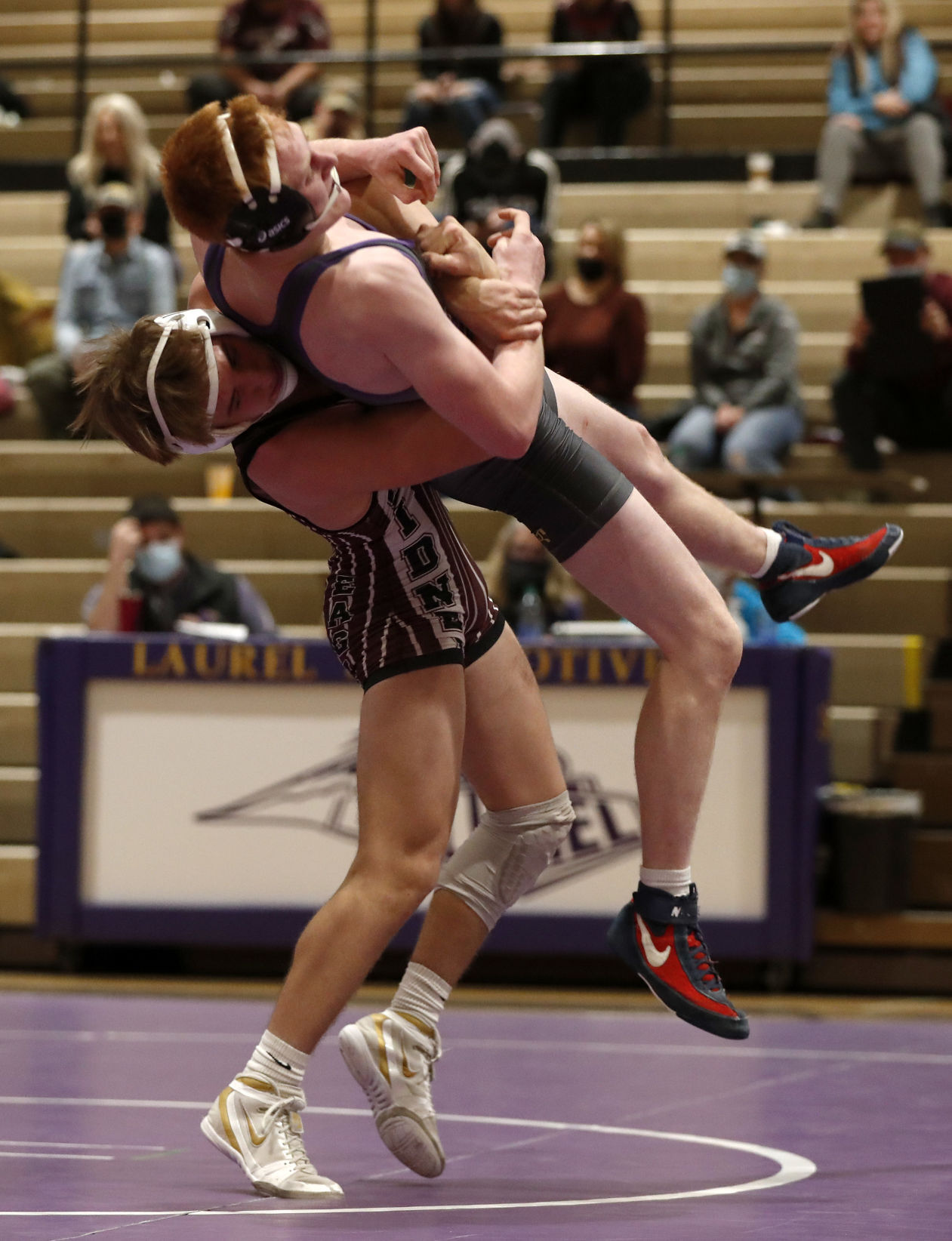 Laurel wrestling meet